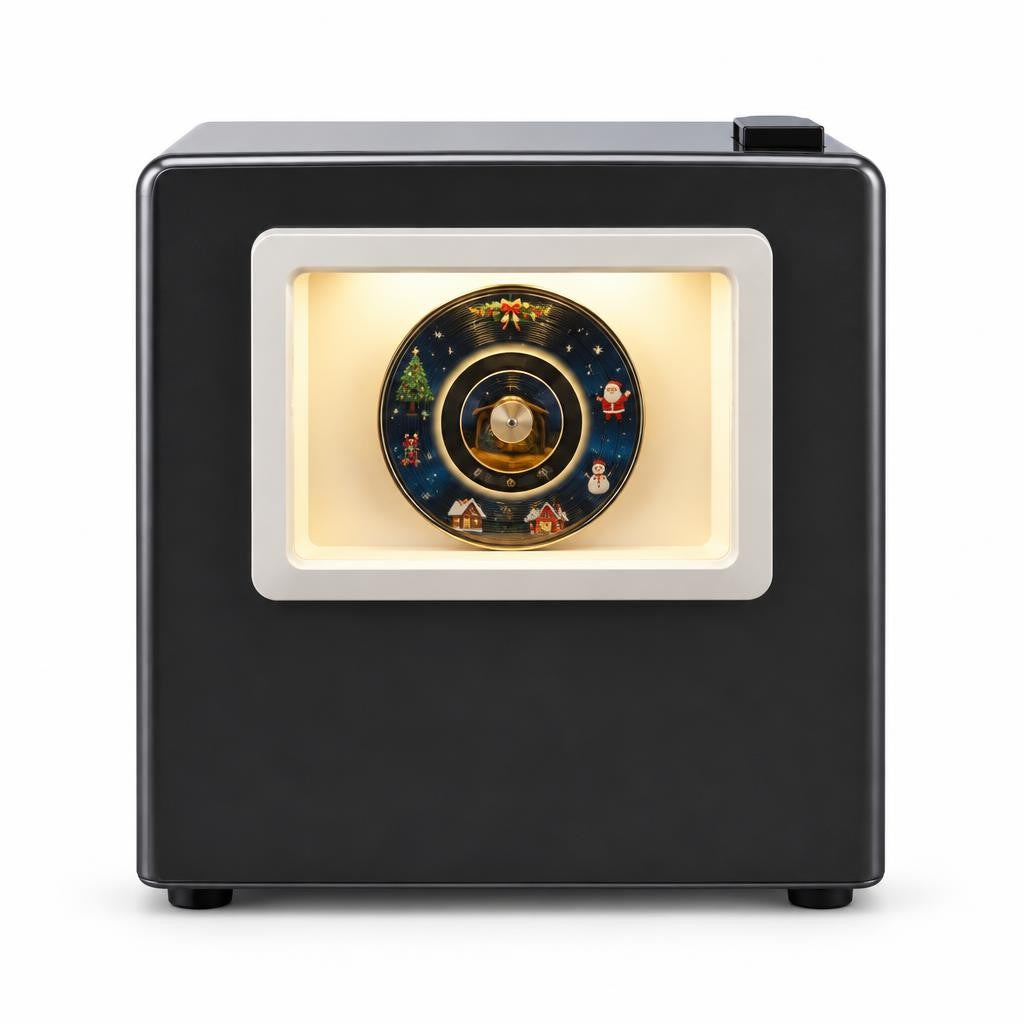 Lecteur musical vinyle aimanté
